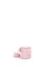 Miu Miu 100% Leather Pink Vanity Case Matelasse Leather Micro One size - photo 3