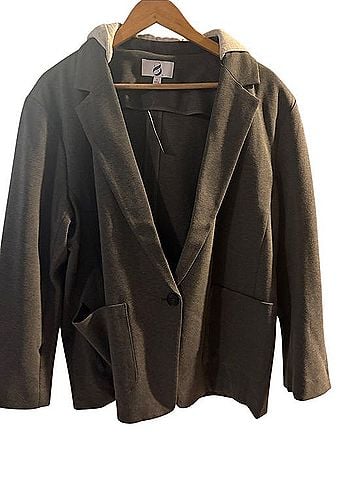 Lou & Grey Single-Button Blazer Jacket (view 1)