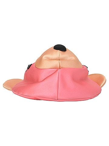 Charlotte Olympia Charlotte Olympia Teddy Bear Crossbody Bag in Pink Satin (view 2)