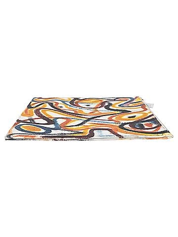 Maison Margiela Maison Margiela Graffiti Zipped Pouch Bag in Multicolor Leather (view 2)