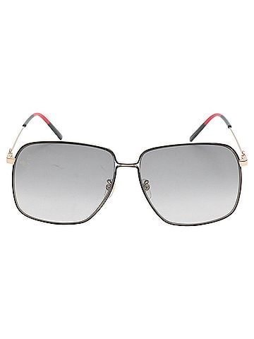 Gucci Gucci Oversized Sunglasses in Multicolor Metal (view 1)