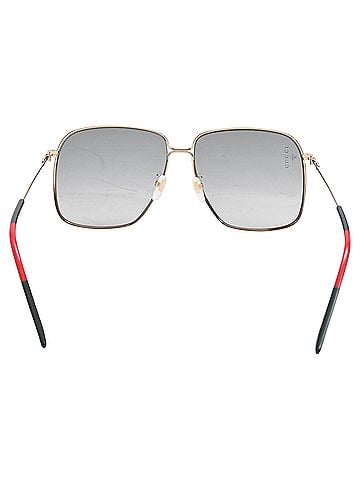 Gucci Gucci Oversized Sunglasses in Multicolor Metal (view 2)