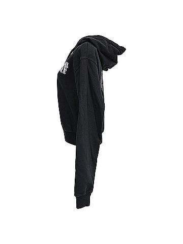 OFF-WHITE Off-White Will You Marry Me Print Hoodie in Black Cotton (view 2)