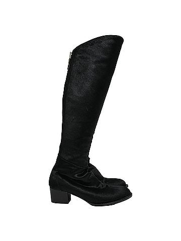 Alexander Wang Alexander Wang Knee-High Boots in Black Pony Hair (view 1)