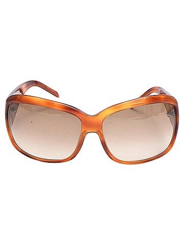 Céline Celine SC1621V Oversized Sunglasses in Brown Acetate (view 1)