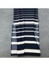 Chico's Stripes Multi Color Blue White Casual Dress Size S - photo 5