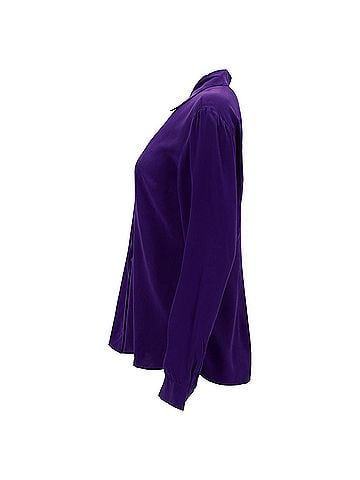 Emilio Pucci Emilio Pucci Buttoned Shirt in Purple Silk (view 2)