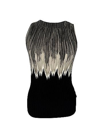 Missoni Missoni Printed Sleeveless Blouse in Multicolor Rayon (view 1)