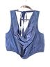 STAUD Blue Sleeveless Blouse Size XL - photo 1