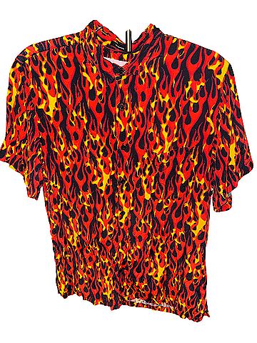 R13 Short Sleeve Button-Down Shirt (view 2)