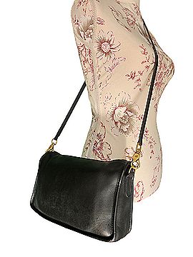 Coach Vintage 80's Companion Leather Crossbody Bag (view 2)