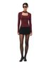 Aritzia Burgundy Long Sleeve Top Size M - photo 8