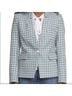 Veronica Beard Checkered-gingham Blue White Jacket Size 10 - photo 3