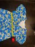 Sugarlips 100% Polyester 100% Rayon Floral Blue White Green Casual Dress Size XL - photo 5