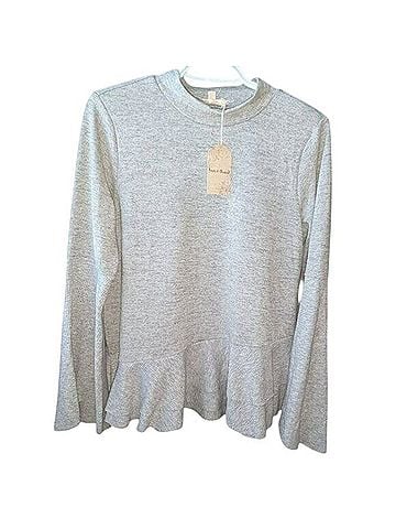 Hem & Thread Long Sleeve T-Shirt (view 1)