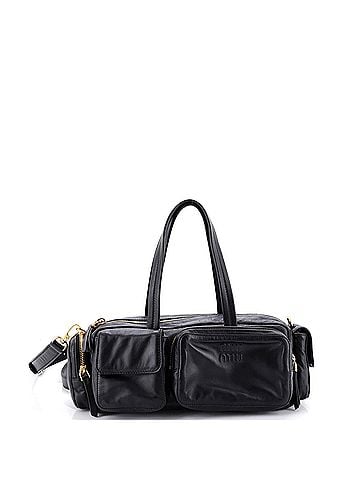 Miu Miu Multi Pocket Shoulder Bag Leather (view 1)