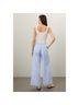 DONNI 100% Cotton Stripes Blue White Casual Pants Size XS - photo 7