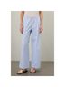 DONNI 100% Cotton Stripes Blue White Casual Pants Size XS - photo 6