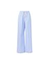 DONNI 100% Cotton Stripes Blue White Casual Pants Size XS - photo 1