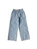 DONNI 100% Cotton Stripes Blue White Casual Pants Size XS - photo 3