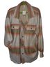 Free People Plaid Multi Color Jacket Size XL - photo 1