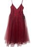 Lulus Red Cocktail Dress Size L - photo 1