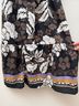 Sofia by Sofia Vergara Floral Black Brown White Purple Gold Casual Dress Size M - photo 9