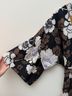 Sofia by Sofia Vergara Floral Black Brown White Purple Gold Casual Dress Size M - photo 4