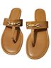 Talbots 100% Synthetic Brown Sandals Size 8 - photo 1