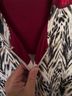Cato 95% Polyester 5% Spandex 100% Polyester Animal Print Chevron-herringbone Tie-dye Multi Color Cocktail Dress Size XL - photo 5