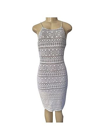 Poetry Bodycon Lace Net dress Cocktail Dress (view 1)