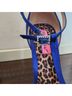 Betsey Johnson Blue Silver Heels Size 8 - photo 6
