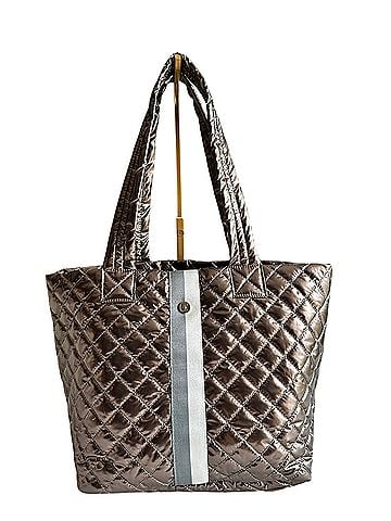 Lemon Metallic Bronze Tote (view 1)