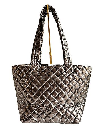 Lemon Metallic Bronze Tote (view 2)