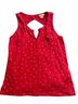 Ariat Print Red White Tank Top Size XL - photo 1
