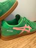 Asics Green Pink Sneakers Size 9 - photo 4