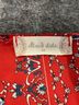 Altar'd State Floral Red Long Sleeve Blouse Size M - photo 3