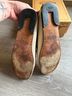 MADE IN ITALY Tan Blue Flats Size EU 37 - photo 8