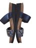 Naot Multi Color Blue Silver Sandals Size EU 39 - photo 3