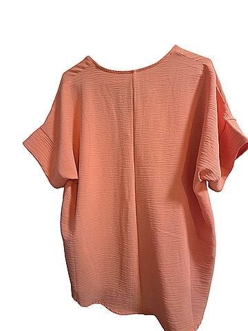 Zenana Outfitters Short Sleeve Blouse (view 2)