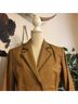 Metrostyle 100% Leather Brown Jacket Size 8 - photo 4