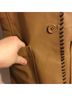 Metrostyle 100% Leather Brown Jacket Size 8 - photo 8