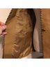 Metrostyle 100% Leather Brown Jacket Size 8 - photo 6