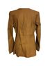 Metrostyle 100% Leather Brown Jacket Size 8 - photo 2
