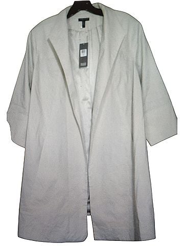 Eileen Fisher High Collar jacket - Coat (view 1)