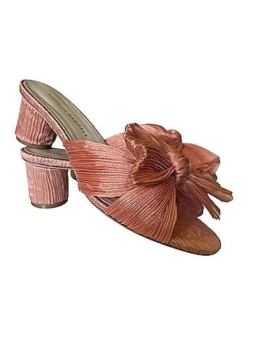 Loeffler Randall Emilia Knot Mule Sandal Heels (view 2)