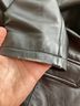 Guess Jeans 100% Leather Black Leather Jacket Size L - photo 4