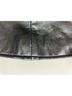 Guess Jeans 100% Leather Black Leather Jacket Size L - photo 6