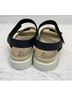 Ecco 100% Leather Black Brown Sandals Size 8 1/2 - photo 6