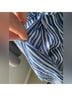 Body Glove Stripes Blue White Romper Size XL - photo 4